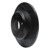 633-58018R Drilled/Slotted Brake Rotor [Black], 2002-2004 Acura/Honda, Position: Rear Right - image 2