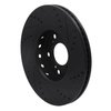 633-58025L Drilled/Slotted Brake Rotor [Black], 2014-2020 Acura/Honda, Position: Front Left - image 4