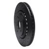 633-58026L Drilled/Slotted Brake Rotor [Black], 2014-2020 Acura/Honda, Position: Front Left - image 2