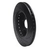 633-58026L Drilled/Slotted Brake Rotor [Black], 2014-2020 Acura/Honda, Position: Front Left - image 4