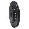 633-58026R Drilled/Slotted Brake Rotor [Black], 2014-2020 Acura/Honda, Position: Front Right - image 2