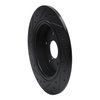 633-58029R Drilled/Slotted Brake Rotor [Black], Fits Select Acura/Honda, Position: Rear Right - image 4