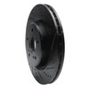 633-58035R Drilled/Slotted Brake Rotor [Black], Fits Select Acura/Honda, Position: Front Right - image 2