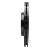 633-58035R Drilled/Slotted Brake Rotor [Black], Fits Select Acura/Honda, Position: Front Right - image 3