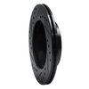 633-59005R Drilled/Slotted Brake Rotor [Black], 1984-2006 Acura/Honda, Position: Front Right - image 4