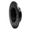 633-59008R Drilled/Slotted Brake Rotor [Black], 1979-1983 Acura/Honda, Position: Front Right - image 4