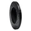633-59012L Drilled/Slotted Brake Rotor [Black], 1986-1991 Acura/Honda, Position: Front Left - image 4