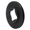 633-59017L Drilled/Slotted Brake Rotor [Black], 1990-1997 Acura/Honda, Position: Front Left - image 2