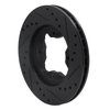 633-59017L Drilled/Slotted Brake Rotor [Black], 1990-1997 Acura/Honda, Position: Front Left - image 4
