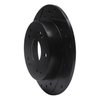 633-59026L Drilled/Slotted Brake Rotor [Black], 1997-2006 Acura/Honda, Position: Rear Left - image 2