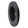 633-59030R Drilled/Slotted Brake Rotor [Black], 2002-2015 Acura/Honda, Position: Front Right - image 4