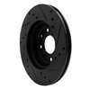 633-59038L Drilled/Slotted Brake Rotor [Black], 2014-2020 Acura/Honda, Position: Front Left - image 4