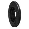 633-59045R Drilled/Slotted Brake Rotor [Black], 2002-2015 Acura/Honda, Position: Front Right - image 4