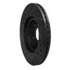 633-59052R Drilled/Slotted Brake Rotor [Black], 2006-2014 Acura/Honda, Position: Rear Right - image 4