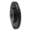 633-59055R Drilled/Slotted Brake Rotor [Black], 2007-2016 Acura/Honda, Position: Front Right - image 2