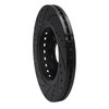 633-59058R Drilled/Slotted Brake Rotor [Black], Fits Select Acura/Honda, Position: Front Right - image 4