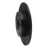 633-59059R Drilled/Slotted Brake Rotor [Black], Fits Select Acura/Honda, Position: Rear Right - image 2