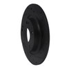 633-59068R Drilled/Slotted Brake Rotor [Black], 2017-2020 Acura/Honda, Position: Rear Right - image 2