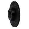633-63007R Drilled/Slotted Brake Rotor [Black], 1982-1985 Mercedes-Benz, Position: Front Right - image 2