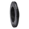 633-63012L Drilled/Slotted Brake Rotor [Black], 1987-1993 Mercedes-Benz, Position: Front Left - image 4