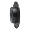 633-63013R Drilled/Slotted Brake Rotor [Black], 1987-2015 Multiple Makes/Models, Position: Rear Right - image 2