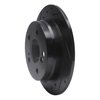 633-63015L Drilled/Slotted Brake Rotor [Black], 1983-1995 Mercedes-Benz, Position: Rear Left - image 2