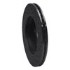633-63016L Drilled/Slotted Brake Rotor [Black], 1984-1995 Mercedes-Benz, Position: Front Left - image 4