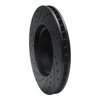 633-63017R Drilled/Slotted Brake Rotor [Black], 1985-1991 Mercedes-Benz, Position: Front Right - image 4