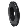 633-63019R Drilled/Slotted Brake Rotor [Black], 1990-1998 Mercedes-Benz, Position: Front Right - image 4