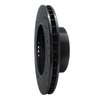 633-63021R Drilled/Slotted Brake Rotor [Black], 1991-1999 Mercedes-Benz, Position: Front Right - image 4