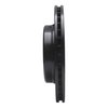 633-63025L Drilled/Slotted Brake Rotor [Black], 1992-1994 Mercedes-Benz, Position: Rear Left - image 3