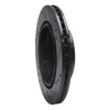 633-63025L Drilled/Slotted Brake Rotor [Black], 1992-1994 Mercedes-Benz, Position: Rear Left - image 4