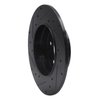 633-63032R Drilled/Slotted Brake Rotor [Black], 1994-2011 Mercedes-Benz, Position: Rear Right - image 4
