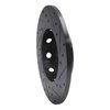 633-63036L Drilled/Slotted Brake Rotor [Black], 1997-1998 Mercedes-Benz, Position: Front Left - image 4