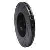 633-63050R Drilled/Slotted Brake Rotor [Black], 2003-2009 Mercedes-Benz, Position: Front Right - image 4