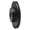 633-63052R Drilled/Slotted Brake Rotor [Black], 2003-2006 Mercedes-Benz, Position: Front Right - image 1