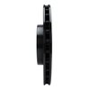 633-63068 Drilled/Slotted Brake Rotor [Black], 2005-2011 Mercedes-Benz, Position: Rear - image 3