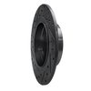 633-63086R Drilled/Slotted Brake Rotor [Black], 2008-2015 Mercedes-Benz, Position: Rear Right - image 4