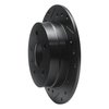 633-63087L Drilled/Slotted Brake Rotor [Black], 2006-2011 Mercedes-Benz, Position: Rear Left - image 2