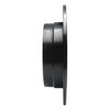 633-63087L Drilled/Slotted Brake Rotor [Black], 2006-2011 Mercedes-Benz, Position: Rear Left - image 3