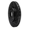 633-63088R Drilled/Slotted Brake Rotor [Black], 2006-2011 Mercedes-Benz, Position: Front Right - image 2