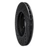 633-63088R Drilled/Slotted Brake Rotor [Black], 2006-2011 Mercedes-Benz, Position: Front Right - image 4