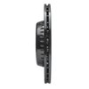 633-63118L Drilled/Slotted Brake Rotor [Black], Fits Select Mercedes-Benz, Position: Rear Left - image 3