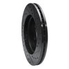 633-63122L Drilled/Slotted Brake Rotor [Black], 1998-2005 Mercedes-Benz, Position: Front Left - image 4