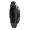 633-63123L Drilled/Slotted Brake Rotor [Black], 1998-2005 Mercedes-Benz, Position: Rear Left - image 4