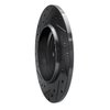 633-63125R Drilled/Slotted Brake Rotor [Black], 2000-2005 Mercedes-Benz, Position: Rear Right - image 4