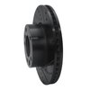633-63126R Drilled/Slotted Brake Rotor [Black], 2002-2008 Mercedes-Benz, Position: Front Right - image 4
