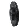 633-63128R Drilled/Slotted Brake Rotor [Black], 2006-2012 Mercedes-Benz, Position: Front Right - image 2