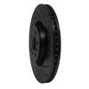 633-63136R Drilled/Slotted Brake Rotor [Black], 2007-2009 Mercedes-Benz, Position: Front Right - image 2