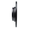 633-63143L Drilled/Slotted Brake Rotor [Black], 2012-2018 Mercedes-Benz, Position: Rear Left - image 3